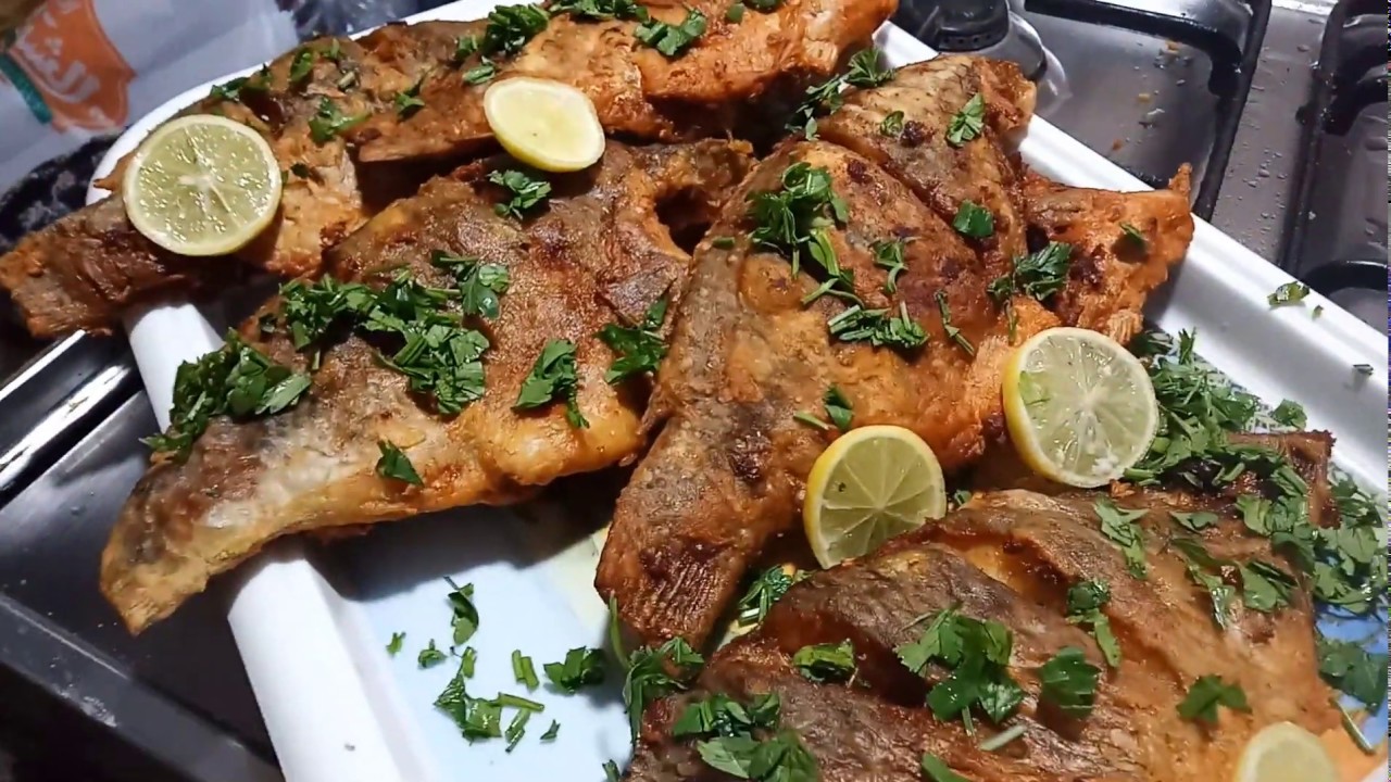 سمك مقلي كل وبرقلي, احلى سمك من غير ولا نقطة زفارة