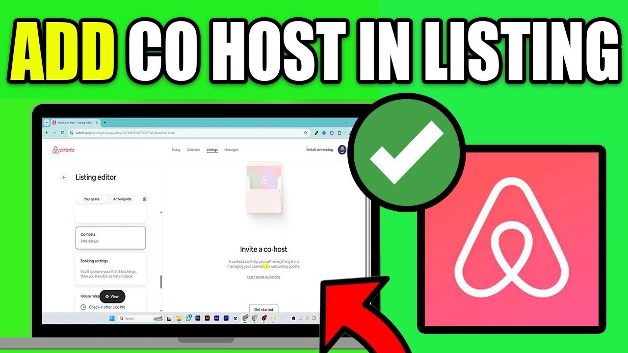 How To Add A Co Host To Your Airbnb Listing | Airbnb Cohost Setup