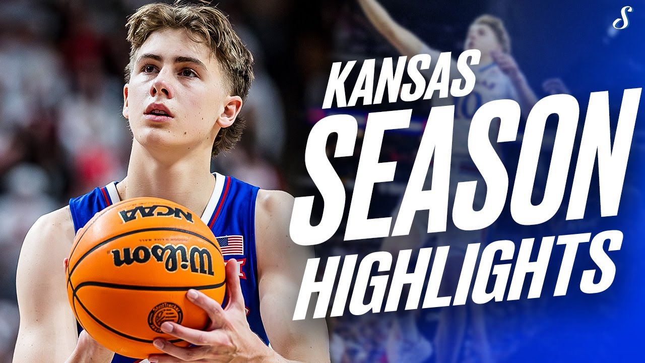 Johnny Furphy FULL Kansas Season Highlights | Big 12 All-Freshman | 9.0 PPG 35.6 3P% 46.6 FG%