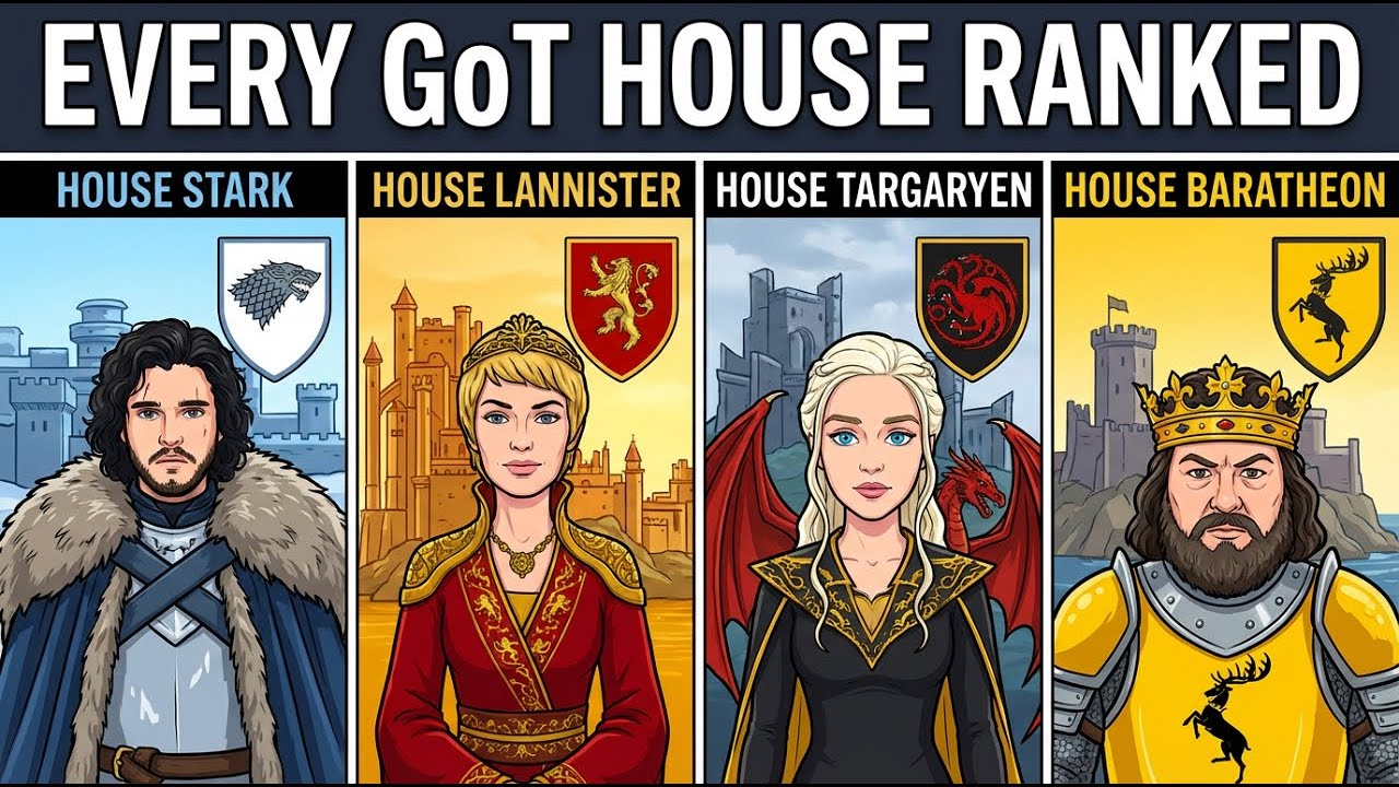 Every GoT House Ranked by Power