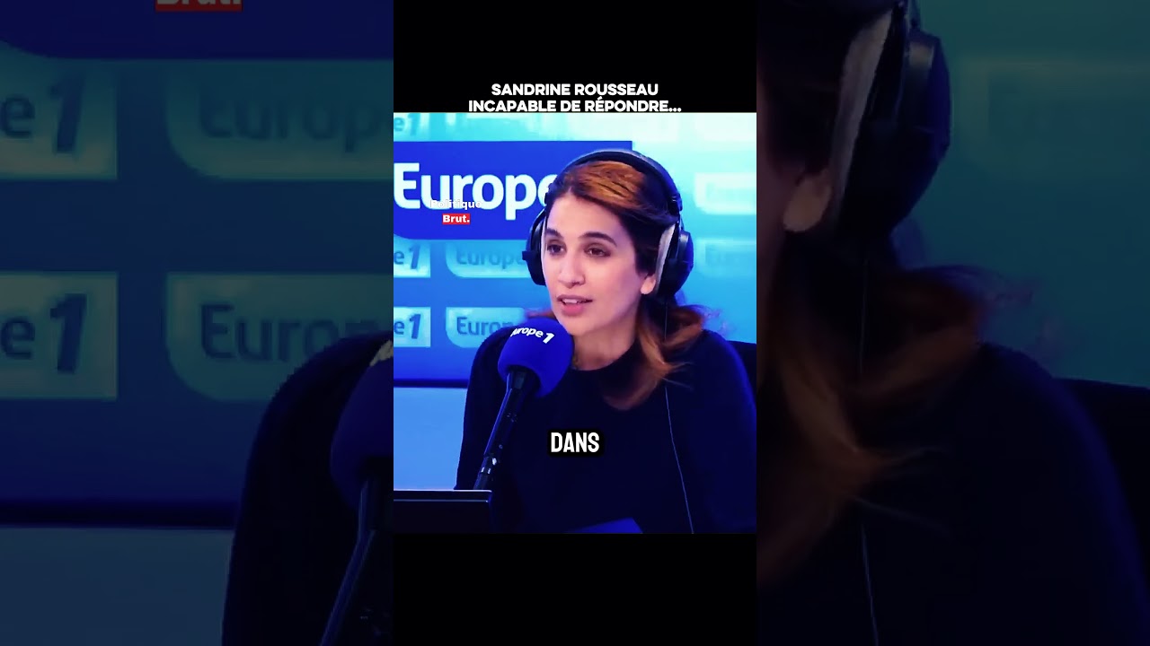 Sandrine Rousseau se fait pi&eacute;ger en direct !