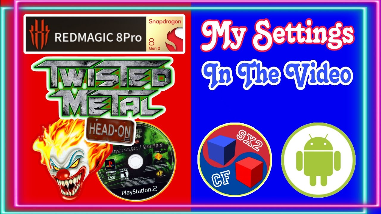 Twisted Metal Head On [6x Native Settings] Red Magic 8 Pro | AetherSX2 Android