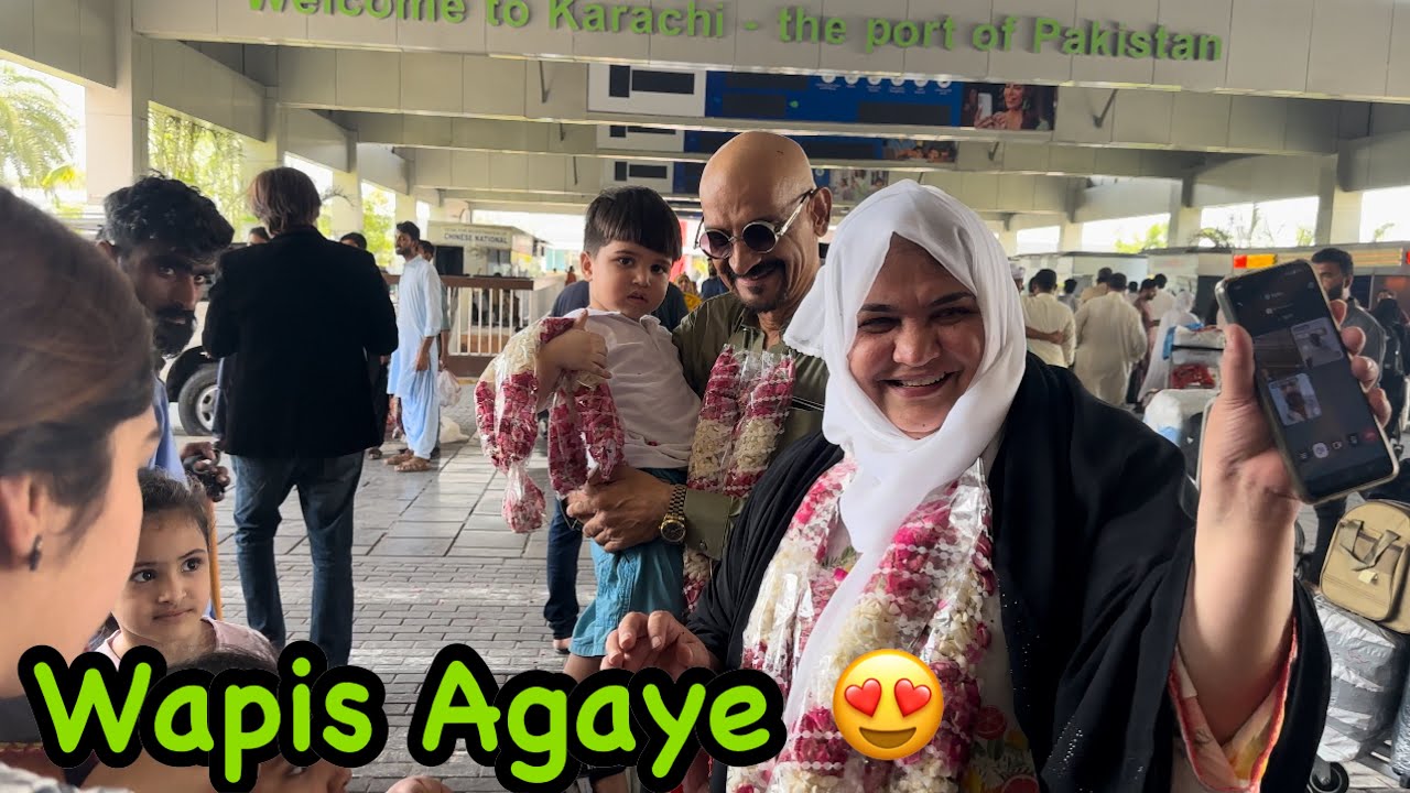 MashAllah se Umrah Kr K Agaye 😍😇
