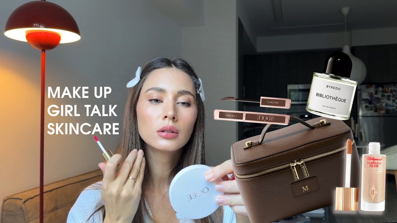 MAKEUP, BEAUTY ROUTINE, GIRL TALK | мой базовый уход и макияж, покупки косметики в SEPHORA, парфюмы