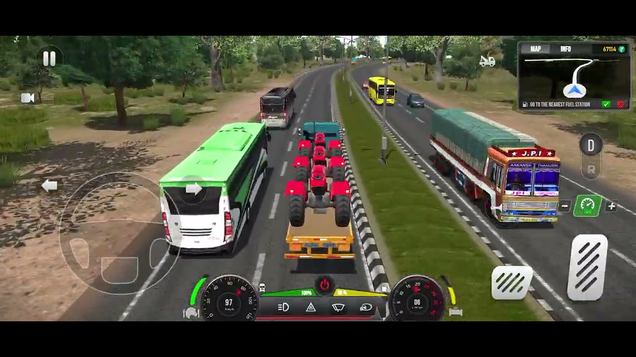 Live Driving Game Truck wala 😎