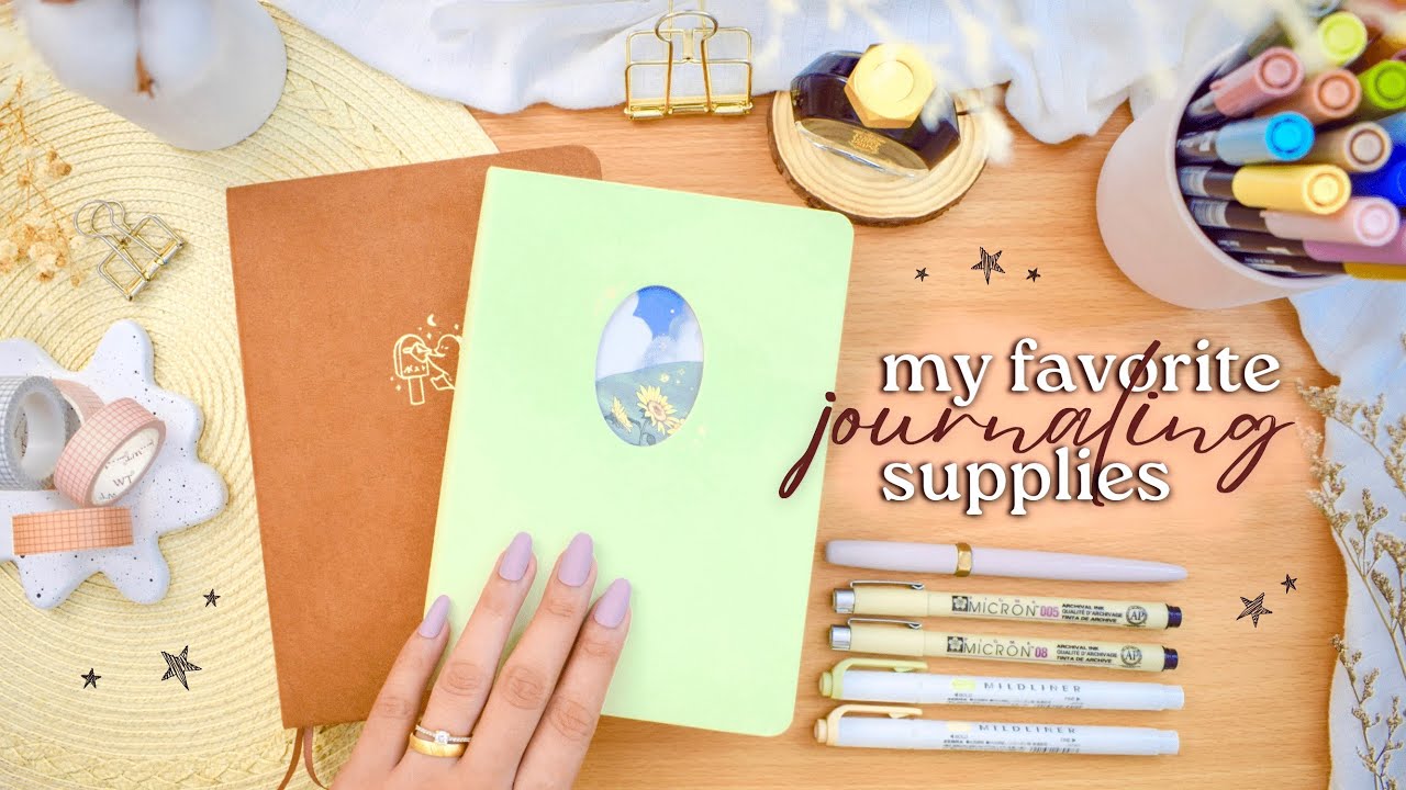 My Favorite Journaling Supplies🌷 my stationery must-haves for journaling / bullet journal 2023