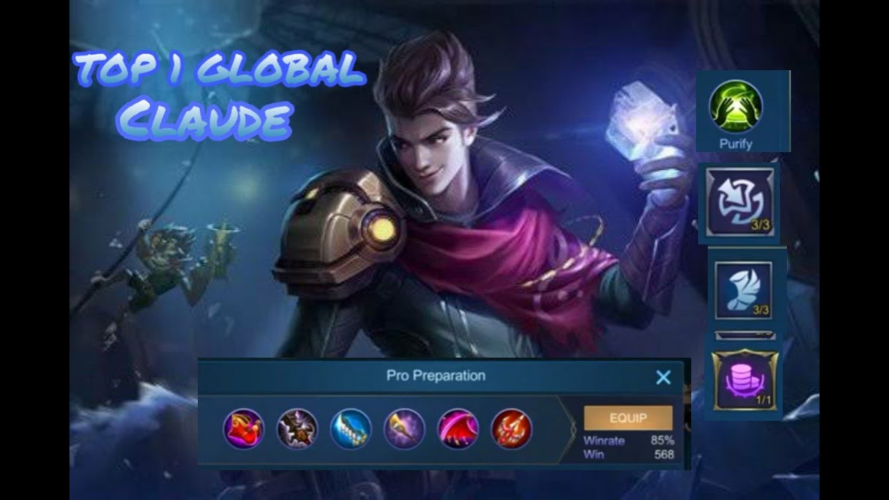 Top 1 Global Claude, | 13-1| How to play Top Global Claude