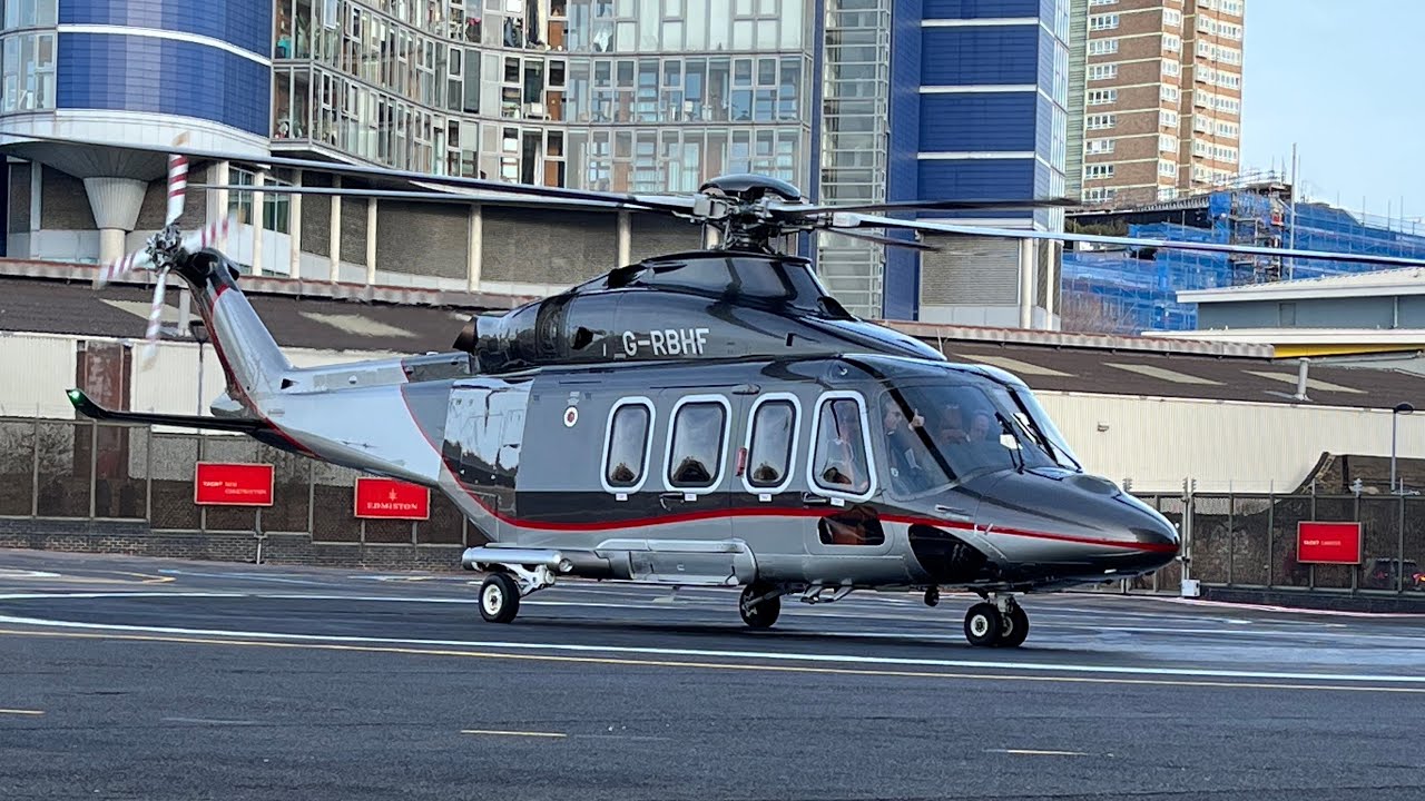 Thames, Helipad take off. ￼