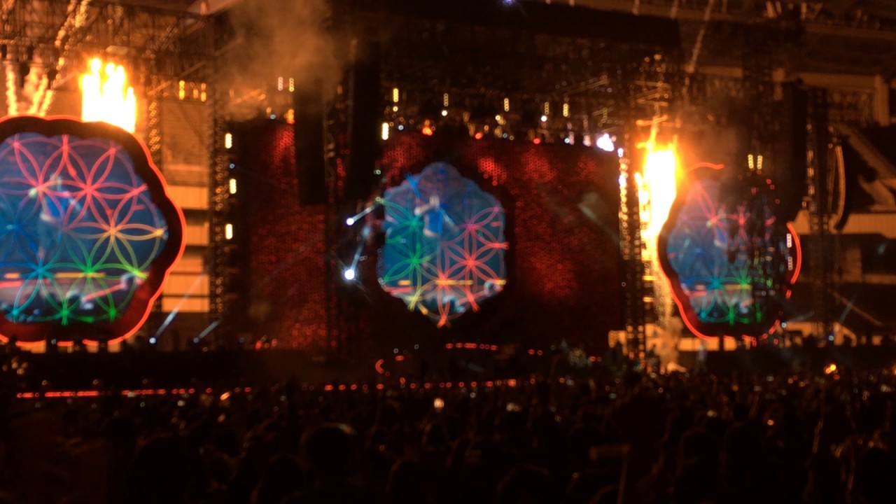 콜드플레이 내한 콘서트 오프닝 + A Head Full Of Dreams 떼창 coldplay seoul korea