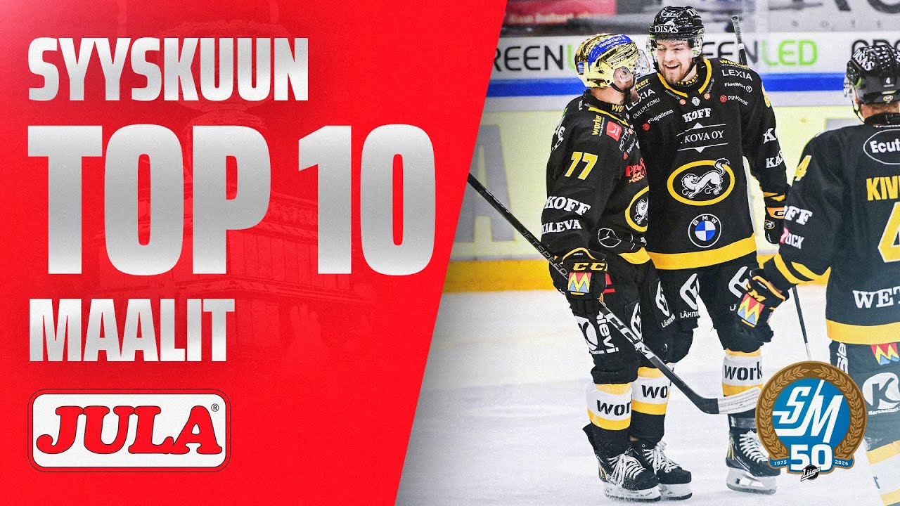 Syyskuun TOP 10-maalit // 24-25