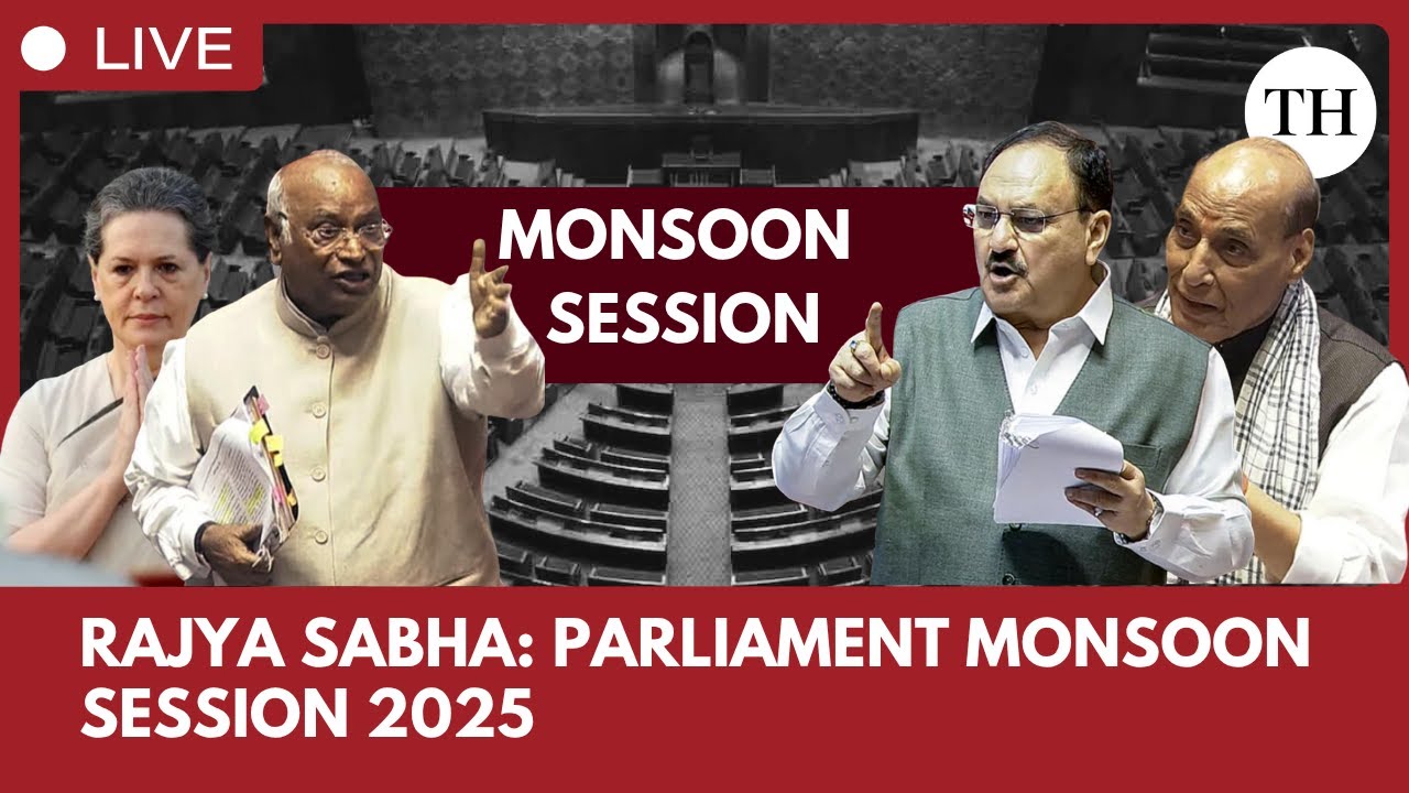 Rajya Sabha Live | Parliament Monsoon Session 2025