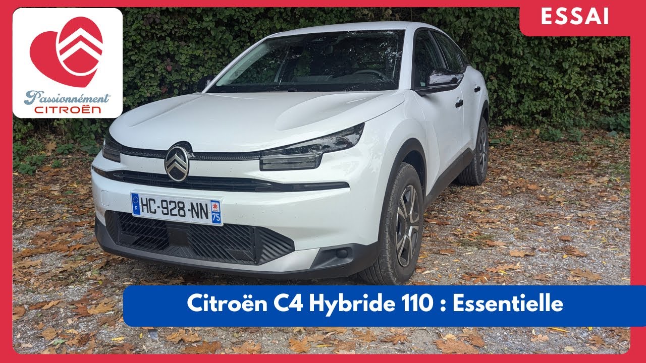 Essai Citroën C4 Hybride 110 : L'hybride imbattable à moins de 30 000€ ? 