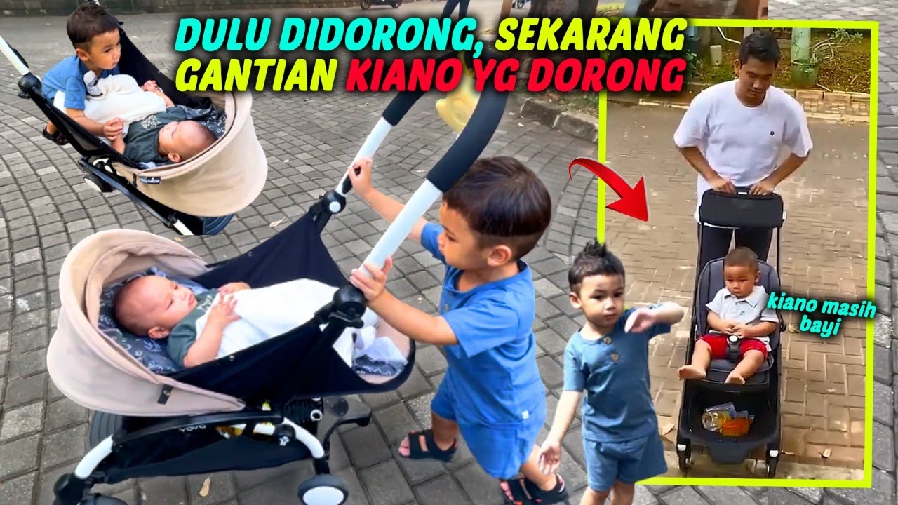 DULU KIANO DIDORONG UNCLE SEKARANG KIANO NGEDORONG RAZKA 😂