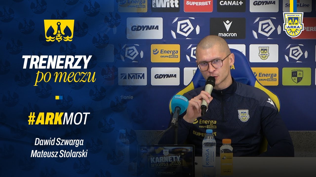 ARKA GDYNIA - MOTOR LUBLIN 1:0. TRENERZY PO MECZU