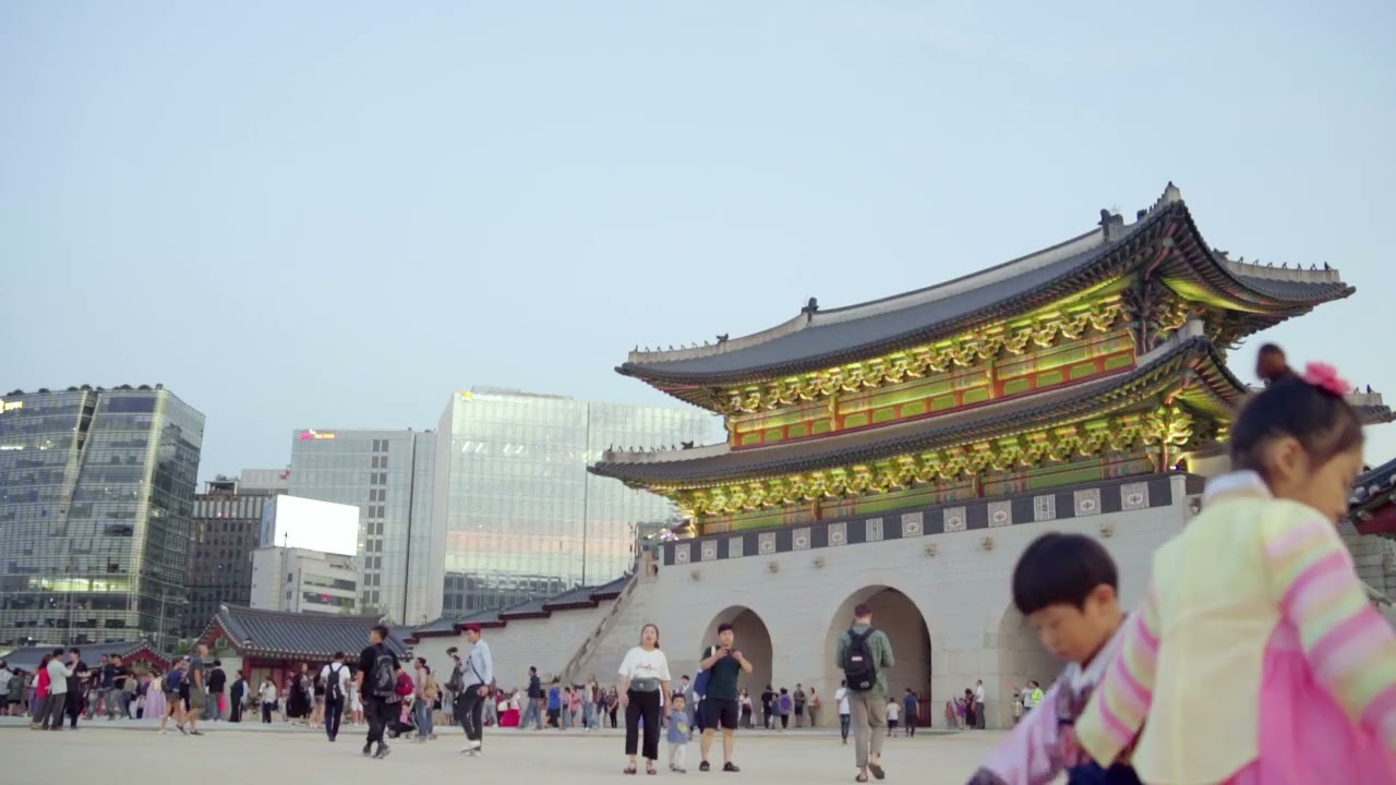 Gyeongbuk-gung Palace | Blue Hour (Timelapse)