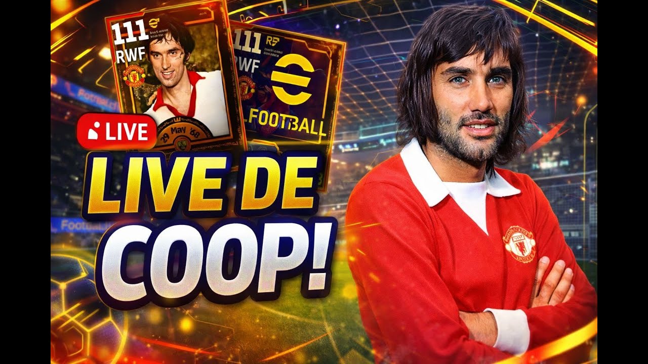 Efootball 2026 AO VIVO -  ESTAMOS DE VOLTA E AQUELE CO-OP DE SABADÂO