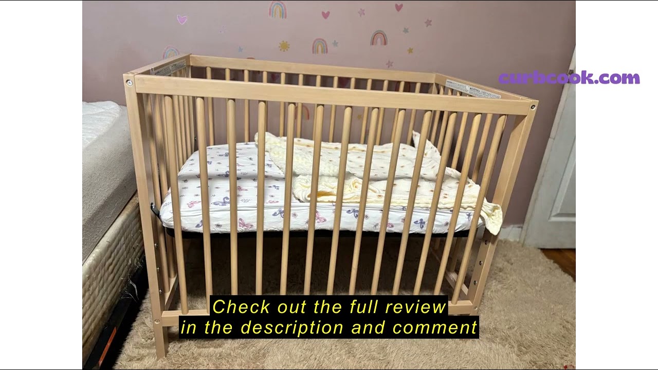 Review Graco Teddi 4-in-1 Convertible Mini Crib with Bonus Water-Resistant Mattress (Natural with Wh