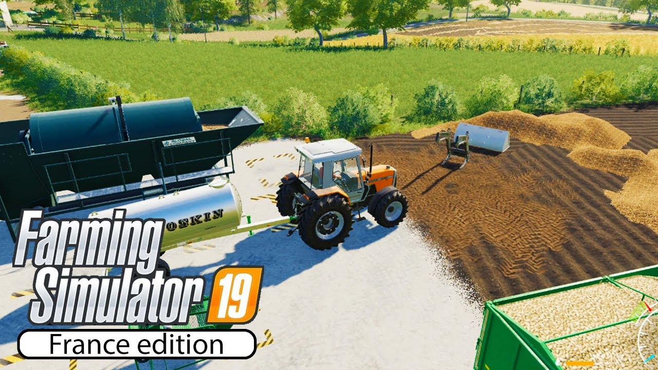 Washing potatoes! ★ Farming Simulator 2019 Timelapse ★ Campaign of France ★ Episode 22