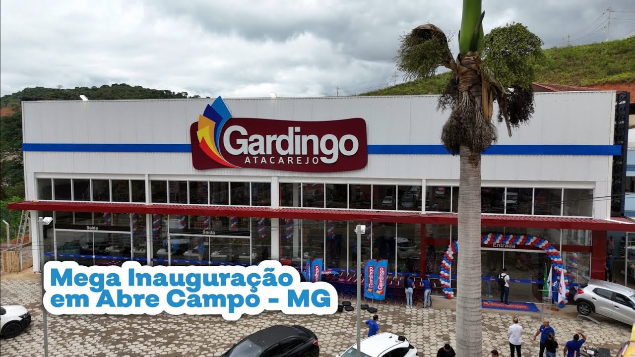 Grupo Gardingo inaugura Atacarejo em Abre Campo - MG