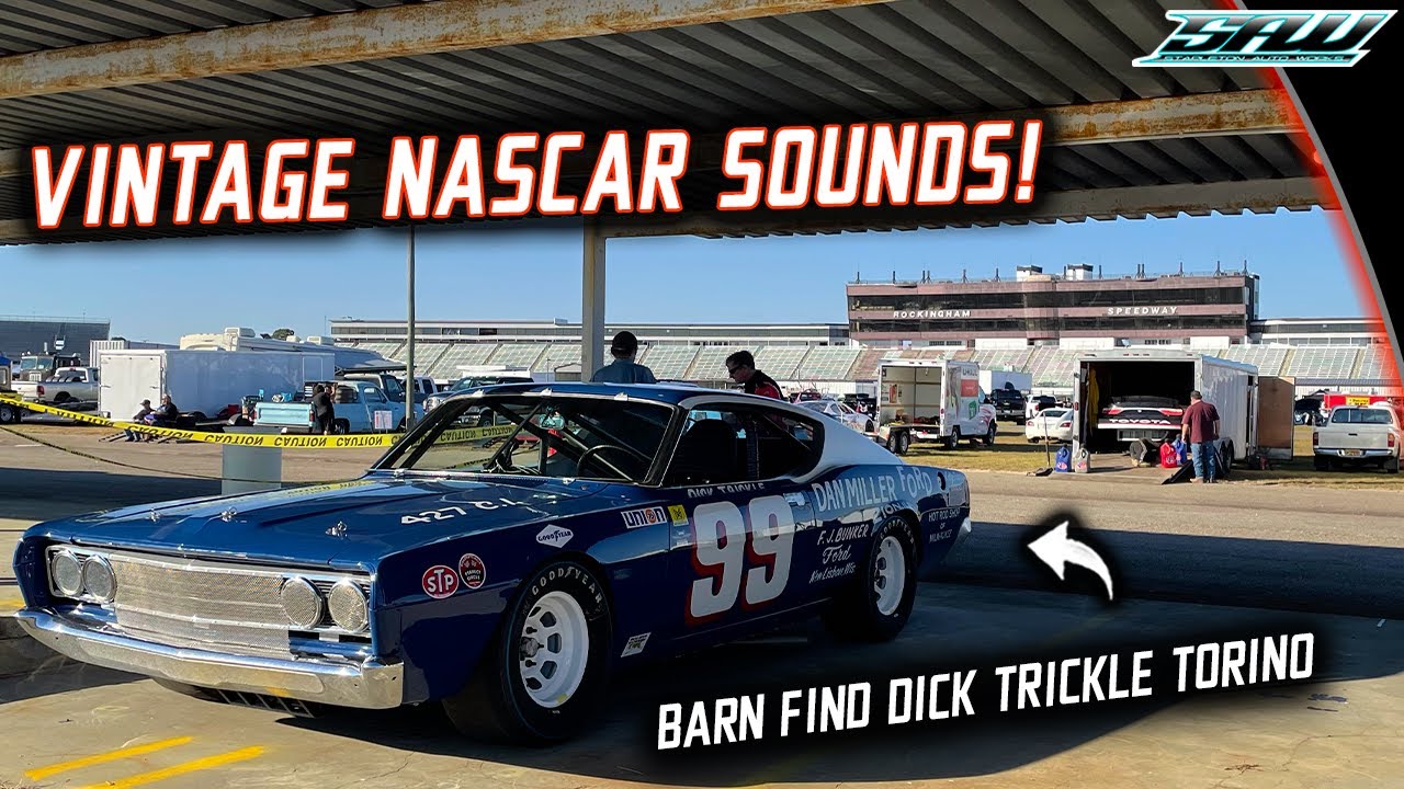 Classic NASCAR Stock Cars Take Back Rockingham Speedway! (They Let Us Drive One)