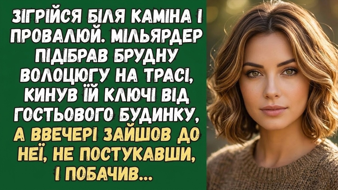 Дмитро підібрав замерзлу дівчину на трасі і грубо кинув  Зігрійся і вали! А опівночі зайшов до не