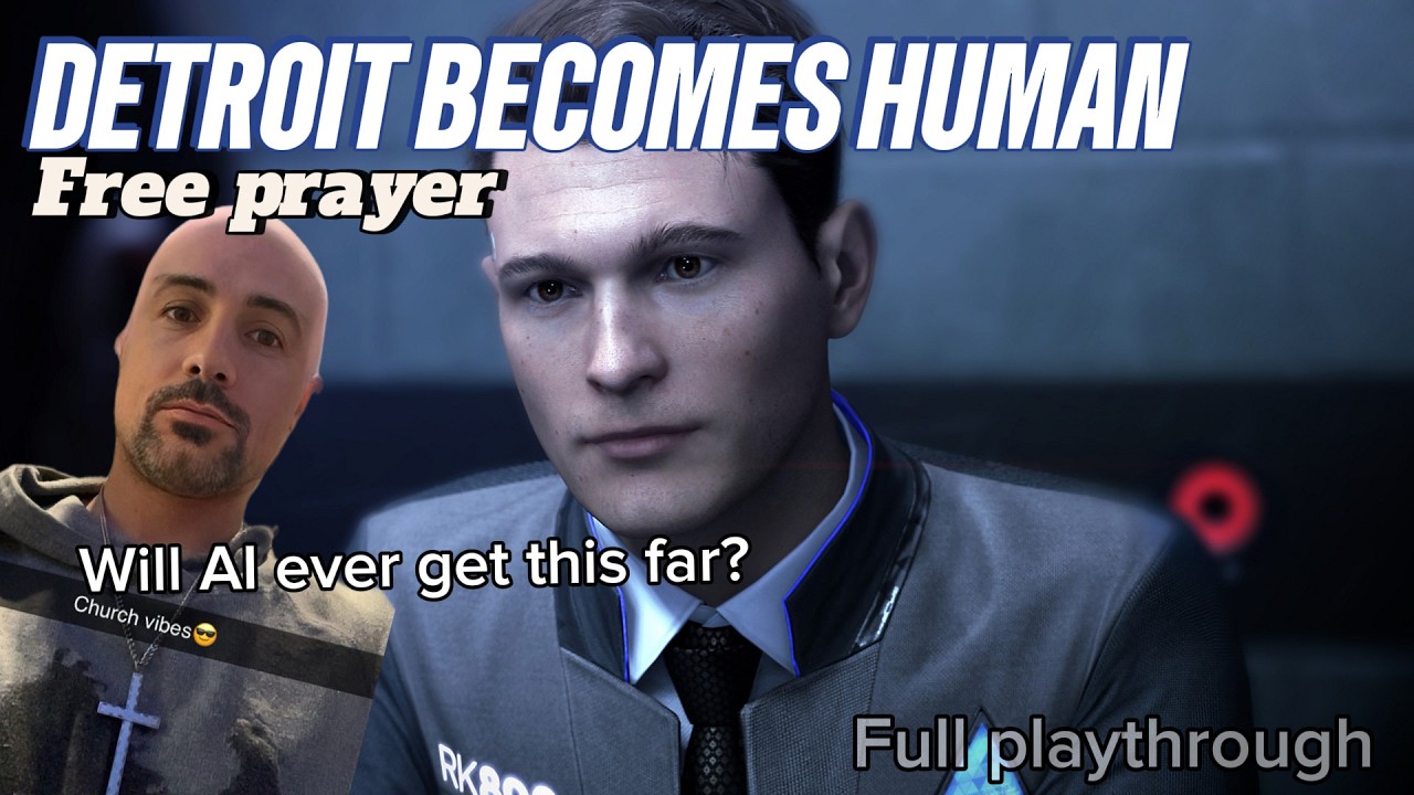 Koop plays DETROIT BECOMES HUMAN | Full playthrough part 5 | Seek Jesus | Can AI ever do this??