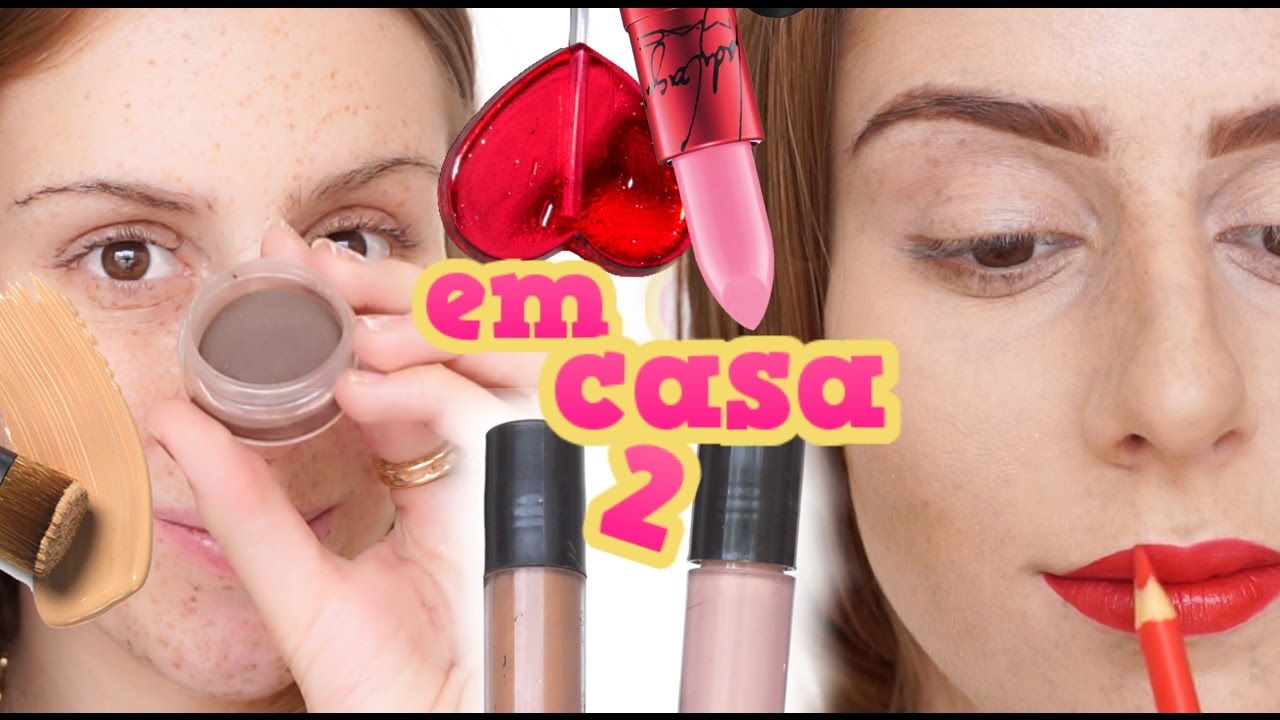 Fazendo Maquiagem em casa 2