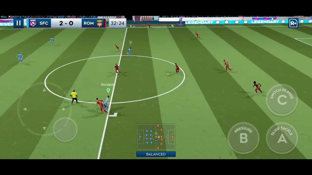 League match Vs Roma, CR7 MOM
