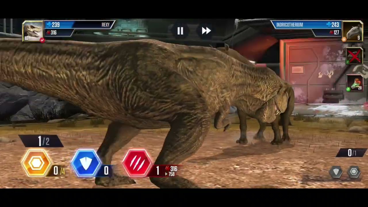 This Dinosaur Is TOO POWERFUL?! Jurassic World Battle! ⚡🦖