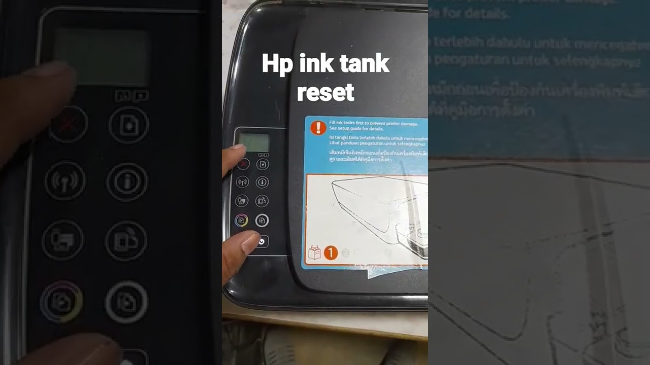 Hp inkTank Printer Reset || How To Reset Hp Ink Tank Printer || Hp Printer Reset Kaise Kare