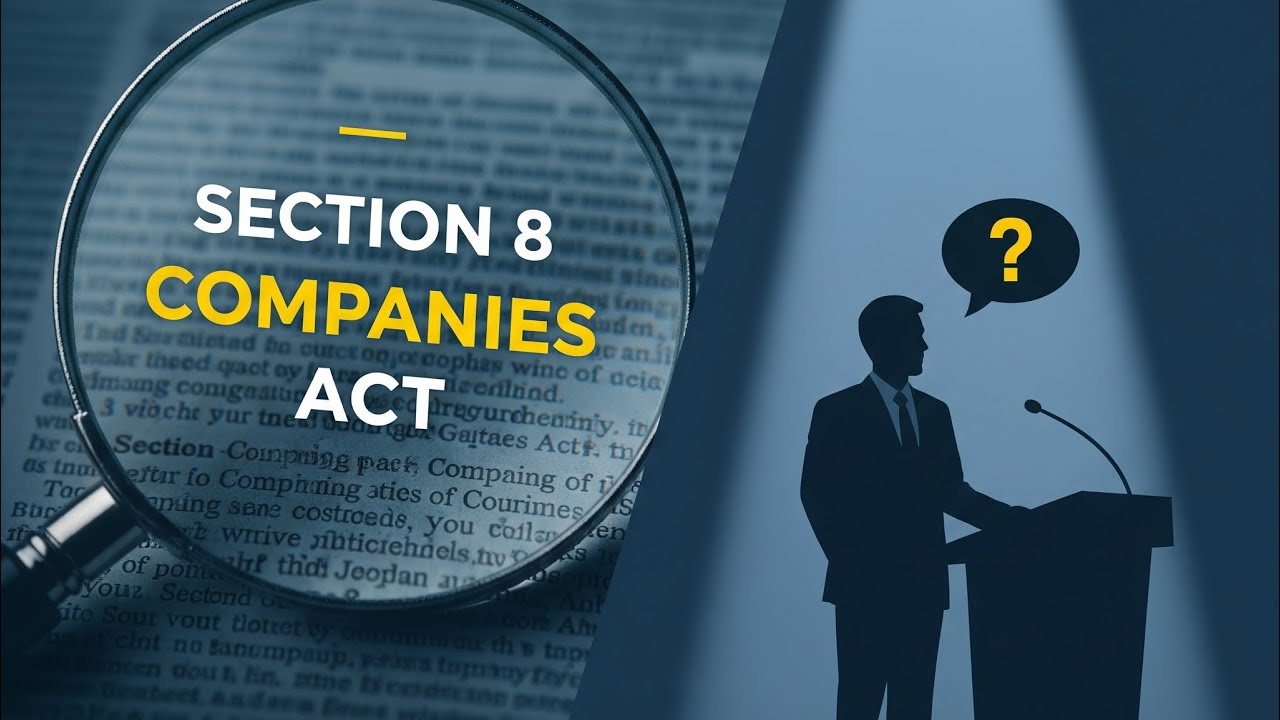 Section 8 of Companies Act, 2013 | Not for profit organization