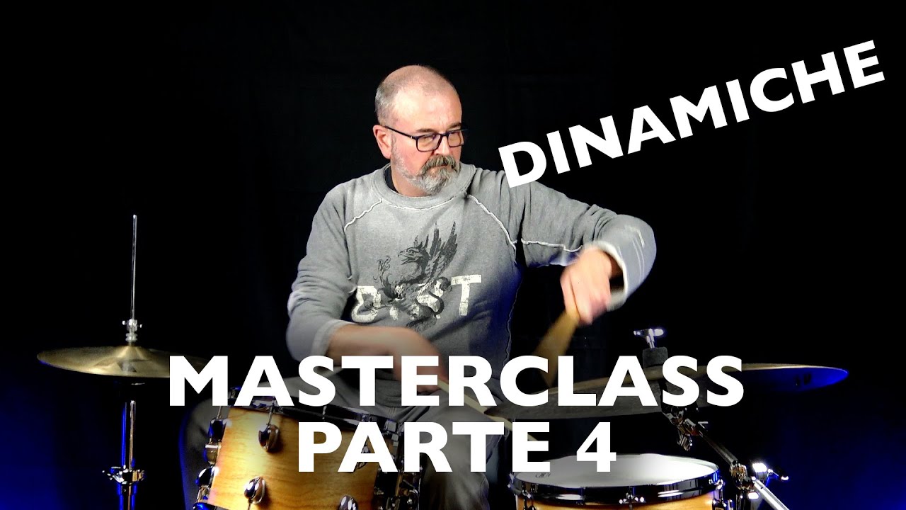 Masterclass di batteria jazz - parte 4 (le dinamiche)