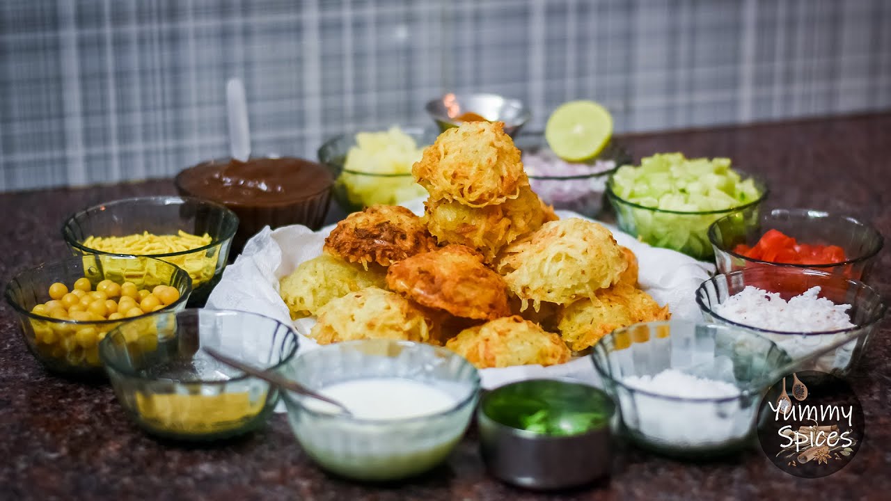 Aloo Katori Chat Recipe || Potato Basket Chaat Recipe || Tasty Snacks