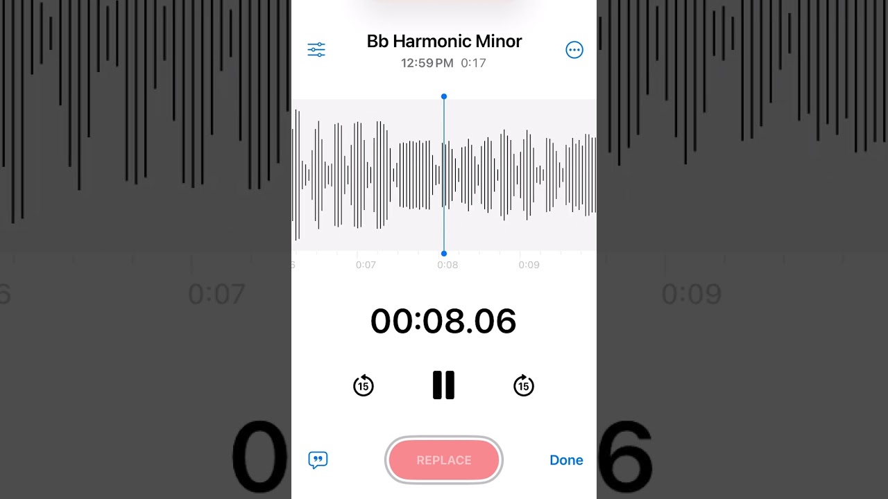 Bb Harmonic Minor