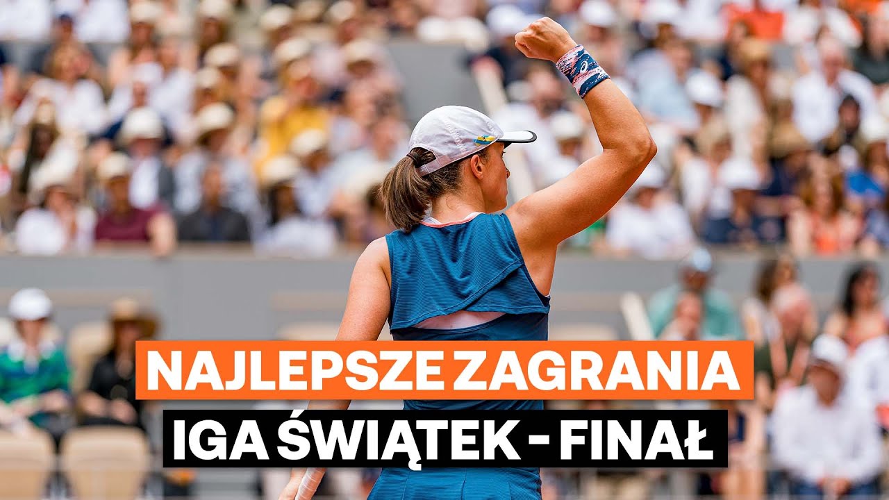 Top 10: Najlepsze zagrania Igi Świątek w meczu z Coco Gauff
