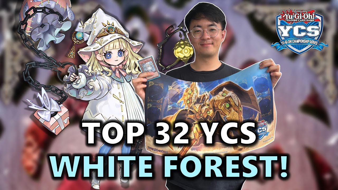 TOP 32 YCS White Forest Deck Profile Ft. Vincent Wang! | Post Justice Hunters | August 2025