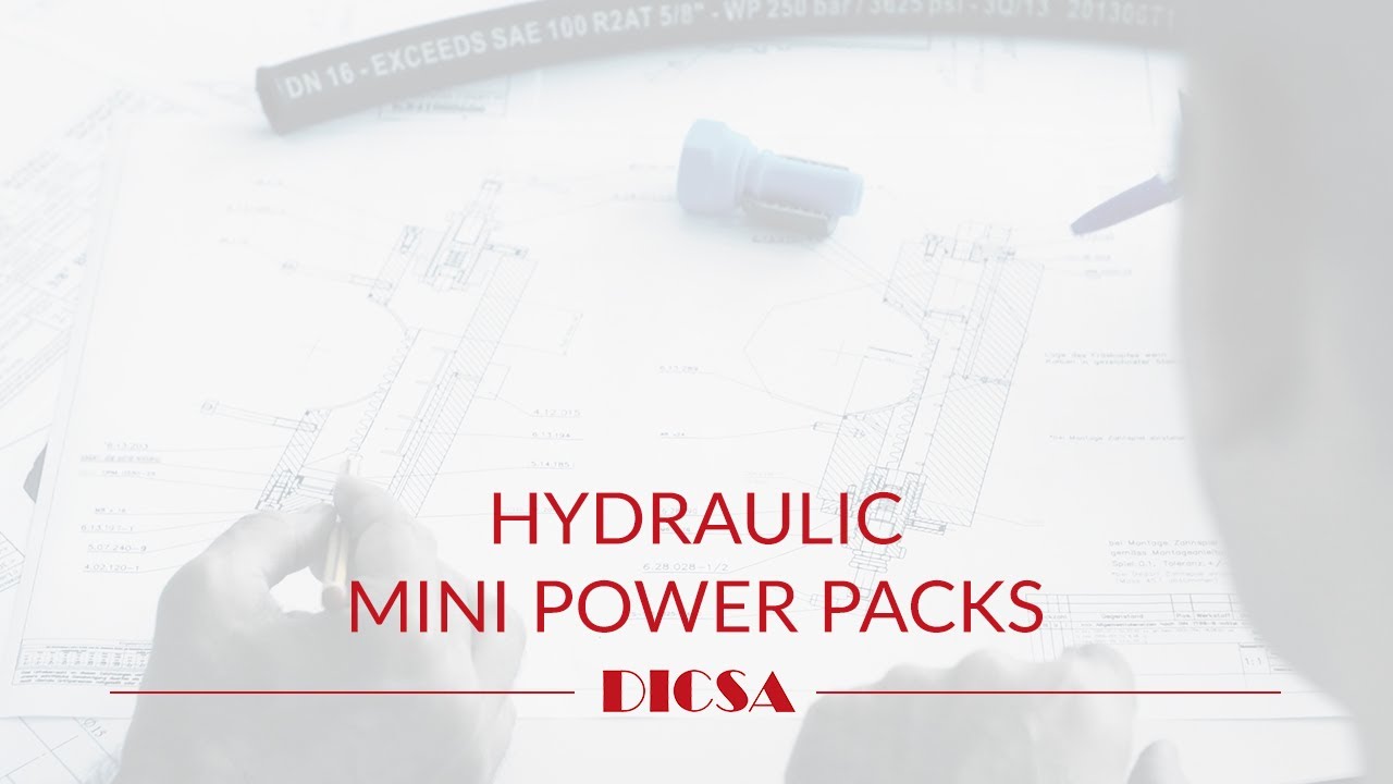 Hydraulic mini power packs- DICSA