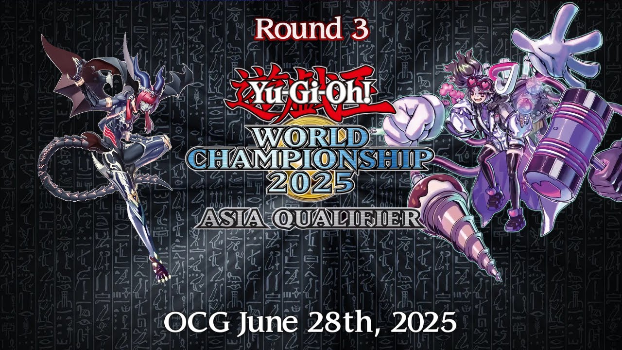 OCG WCQ ASIA │ D.D. Dynamite FTK VS Vanquish Soul K9 │ Round 3 Yu-Gi-Oh! June 2025