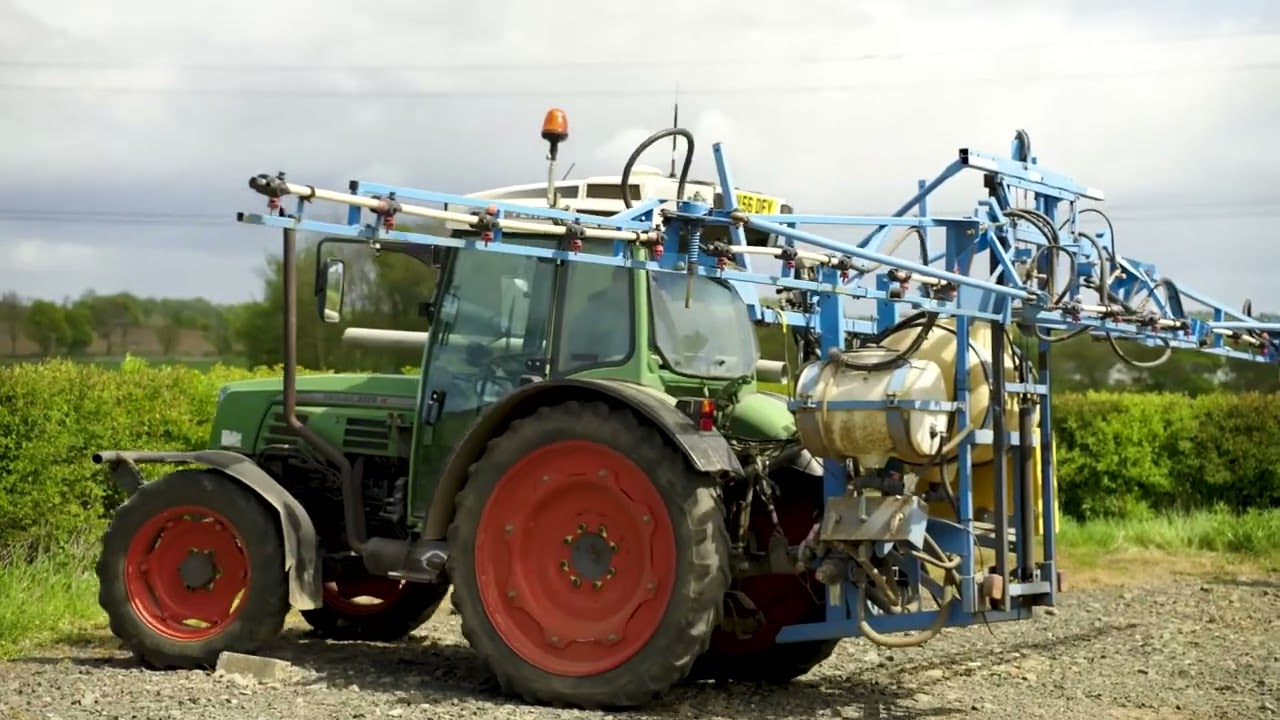 Balruddery Farm - Washing out chemical sprayers