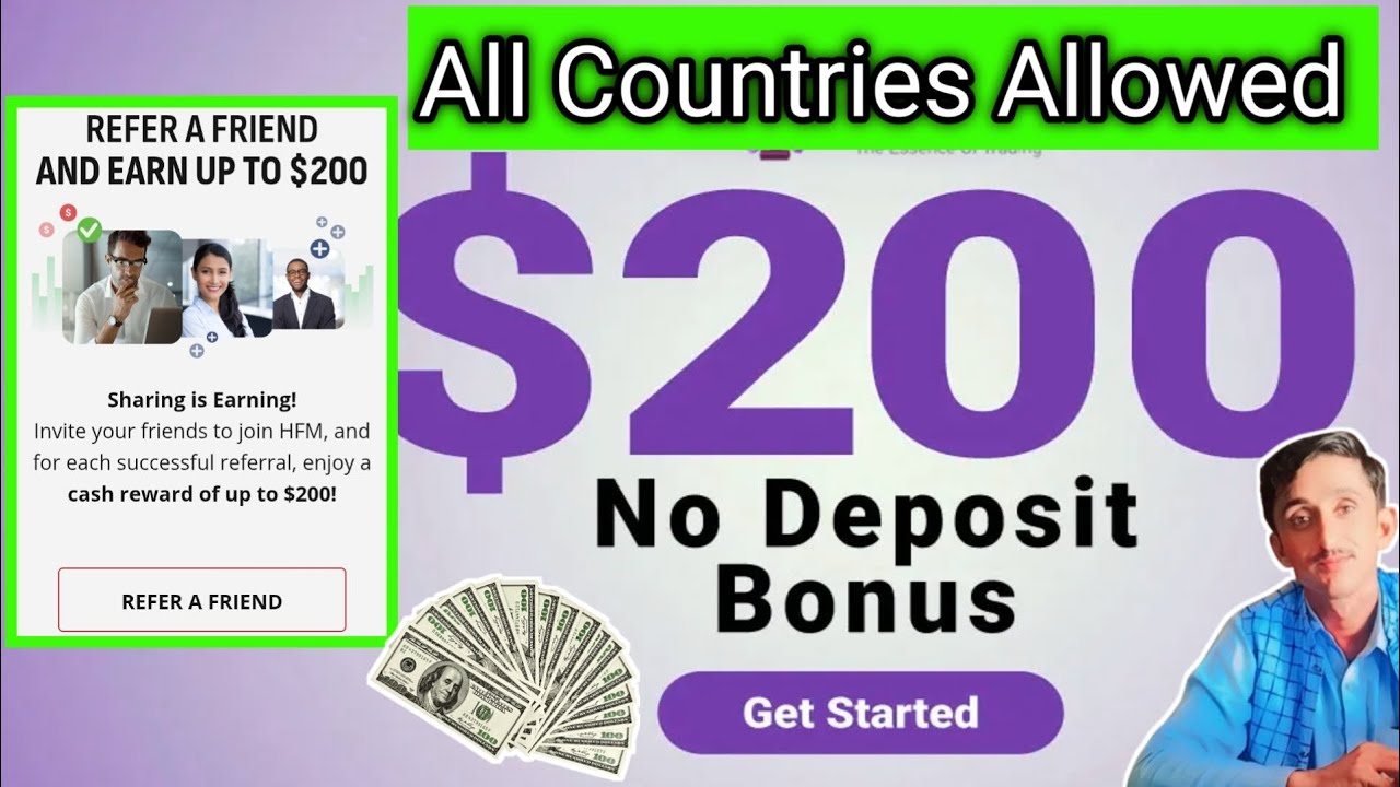 $200 No deposit bonus || HFM Trading with  Small Account Forex || Asad Akash!!