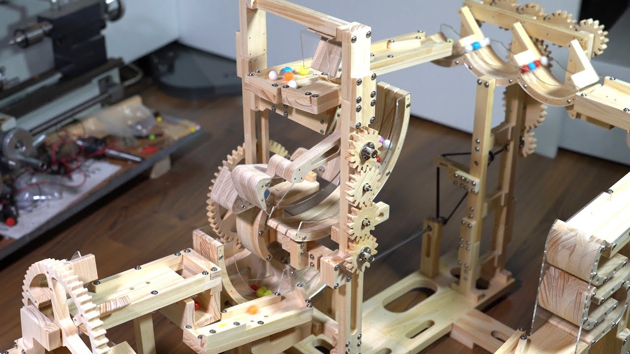 Amazing Marble Race - Watch & Listen to the Machine in Action