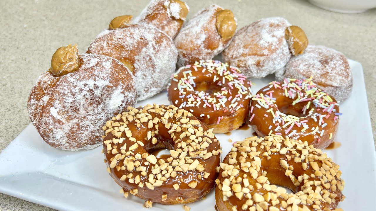 Homemade No-Eggs Doughnuts or Donuts | Caramel Doughnuts | Yema Doughnuts | Pangkabuhayan Recipe