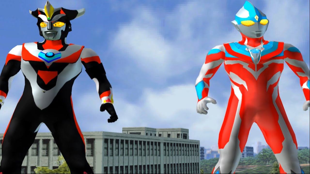 ULTRAMAN GINGA & VICTORY TAG TEAM MODE - ULTRAMAN FIGHTING EVOLUTION 3
