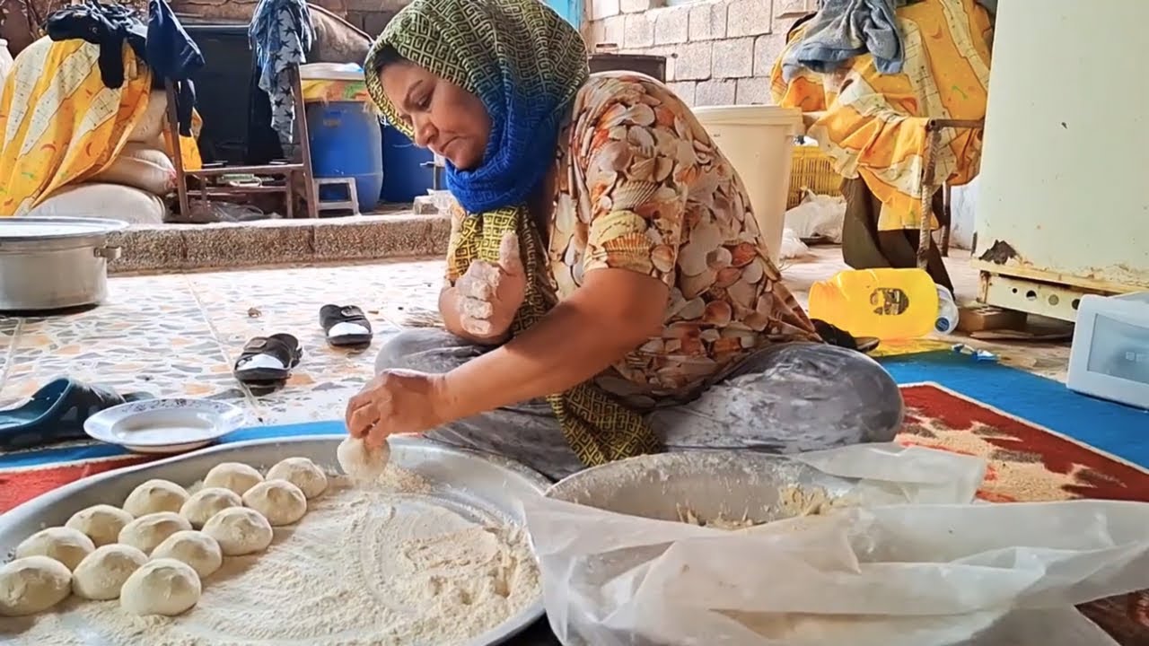 Nomadic Life in IRAN: Daily Routine and Animal Care in the remote Village 🌴Arab women