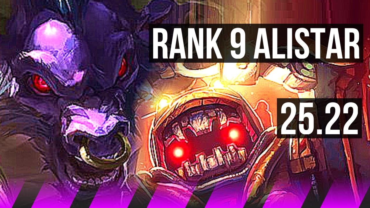 ALISTAR & Ashe vs NAUTILUS & Yunara (SUP) | Rank 9 Alistar | BR Challenger | 25.22