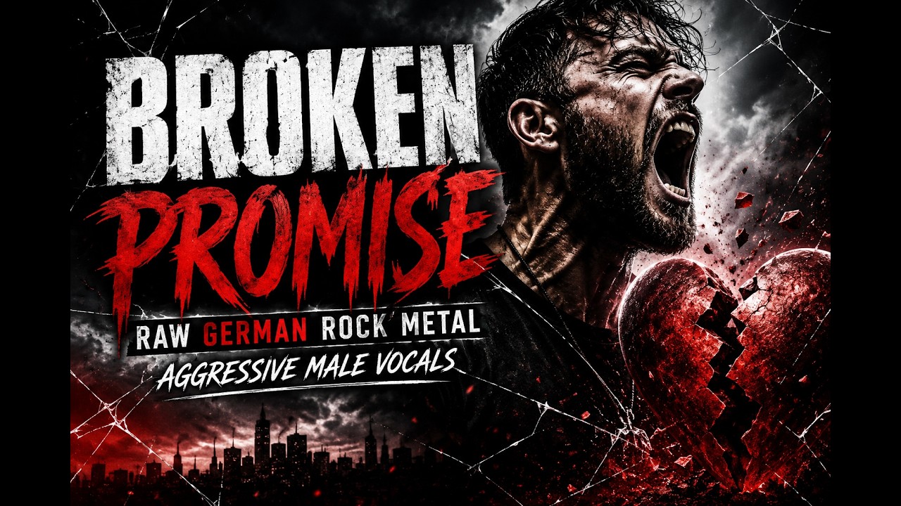 Broken Promise | Raw German Rock Metal | Aggressive Male Vocals