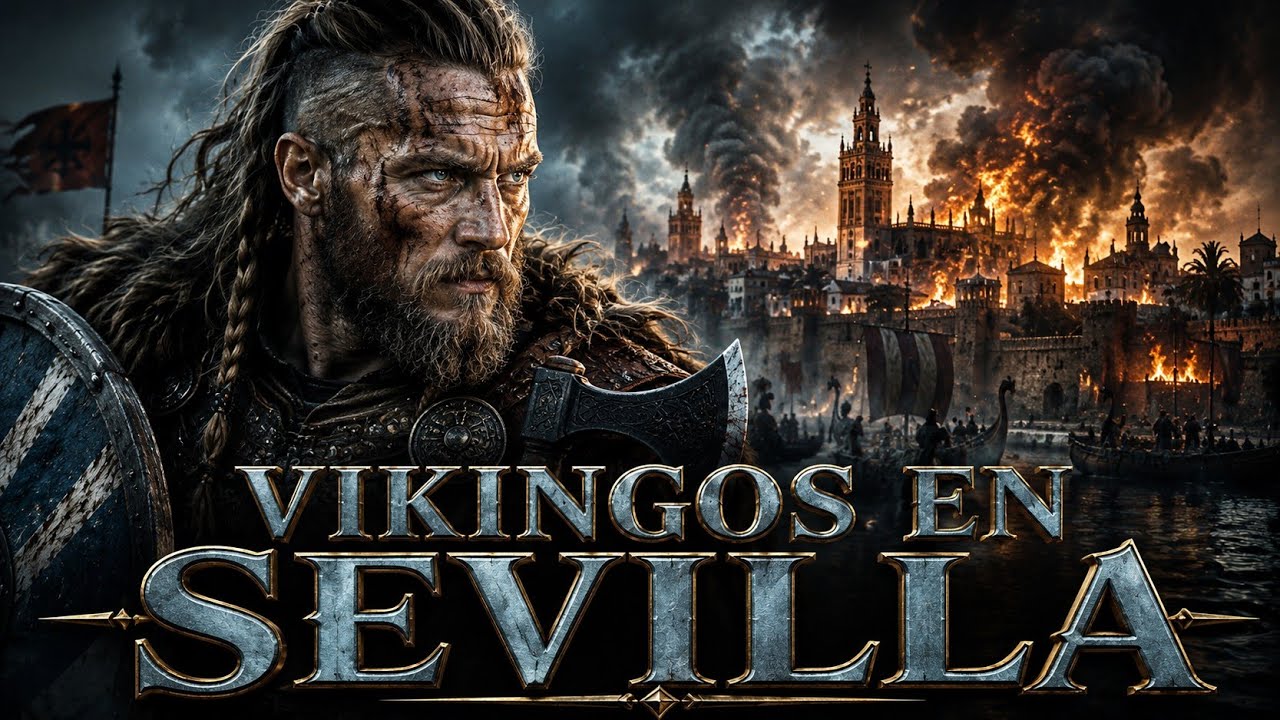 Los vikingos atacan Sevilla en el año 844