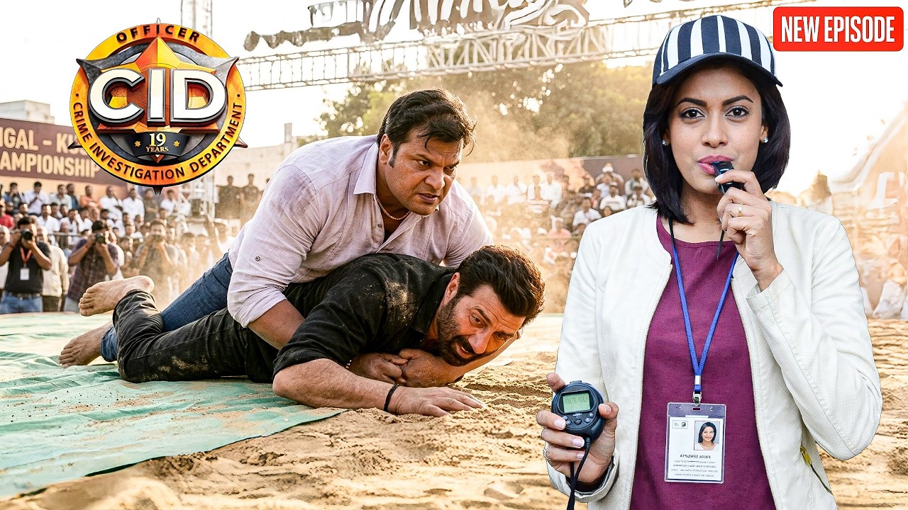 Sunny Deol ने दिया Daya को कुश्ती का Challenge – कौन जीतेगा इस जंग में ? || CID || Latest Episode ||
