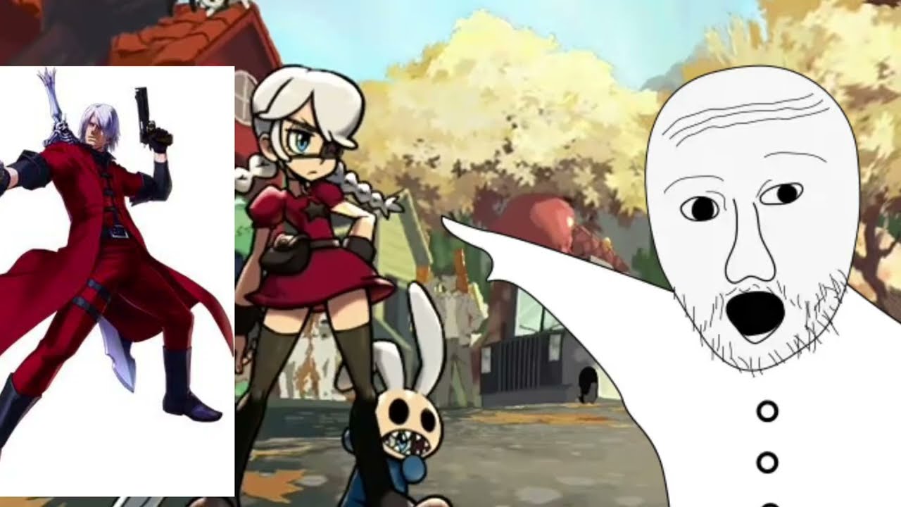 Skullgirls, but memes, AGAIN