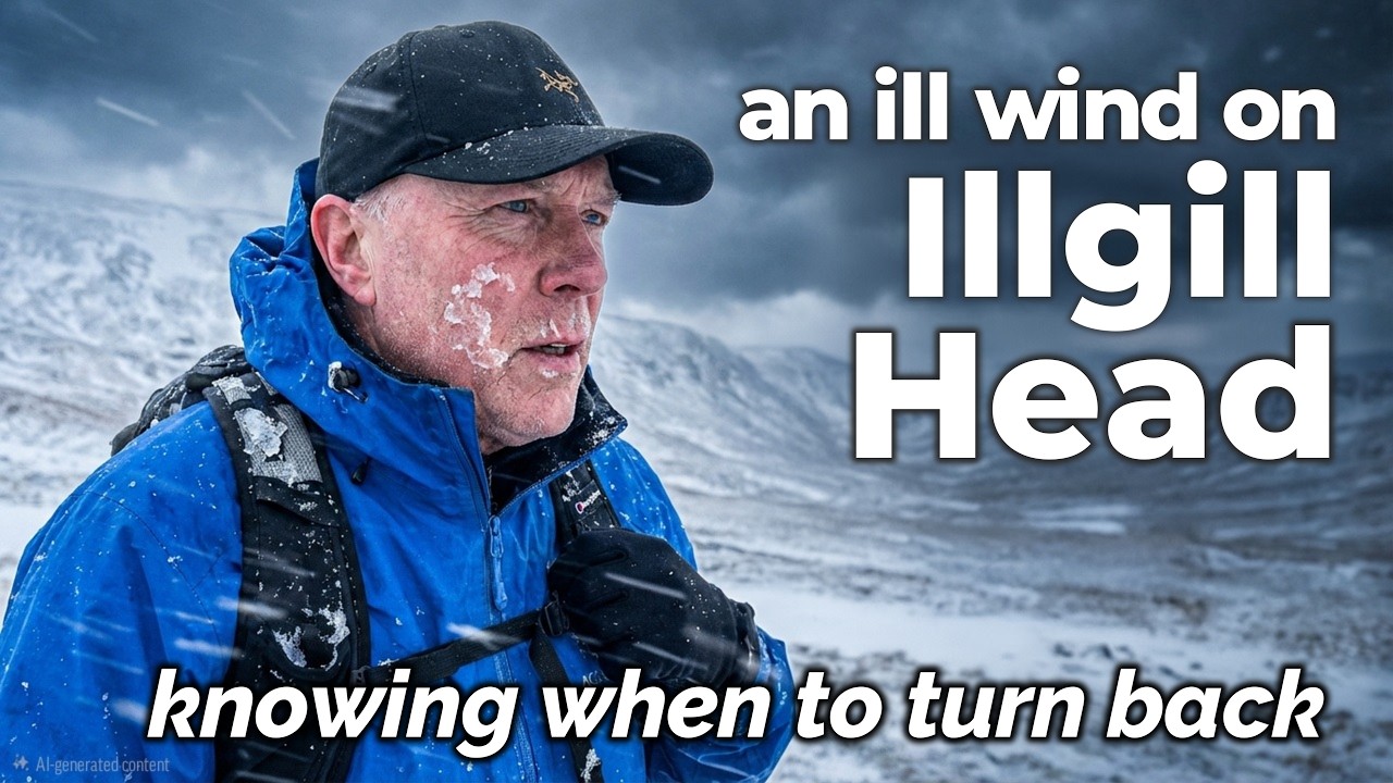 Snowy Solitude: Illgill Head in Winter